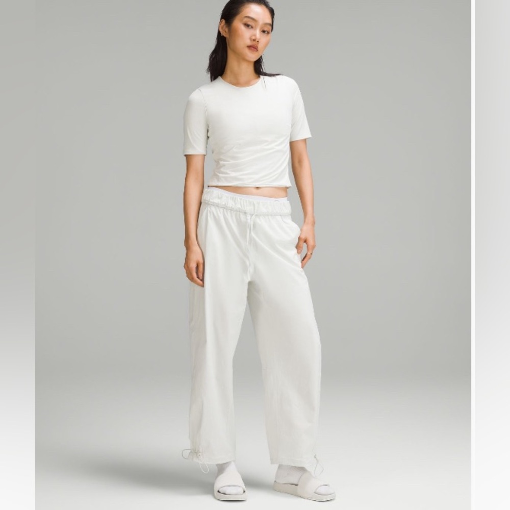 lululemon tight-fit lined tshirt